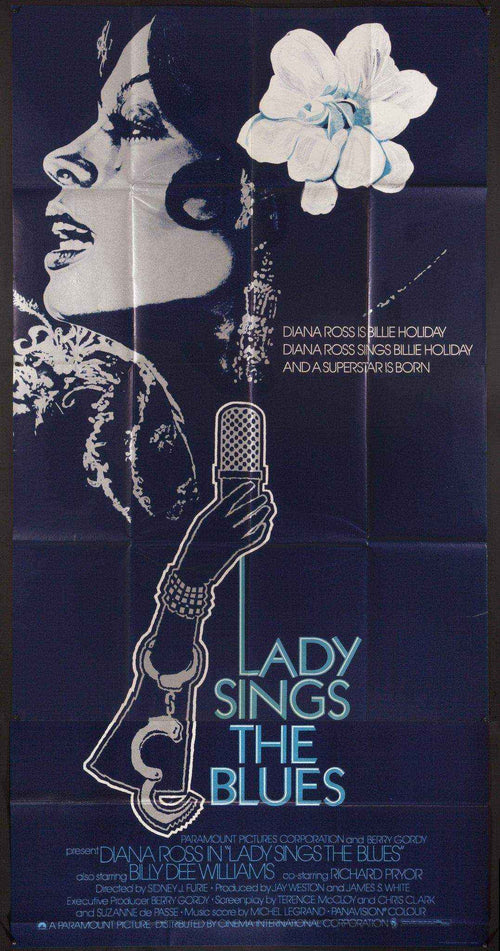 Lady Sings the Blues Original Vintage Movie Poster