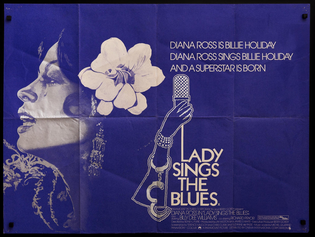 Lady Sings the Blues Original Vintage Movie Poster