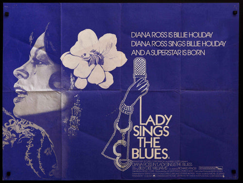 Lady Sings the Blues Original Vintage Movie Poster