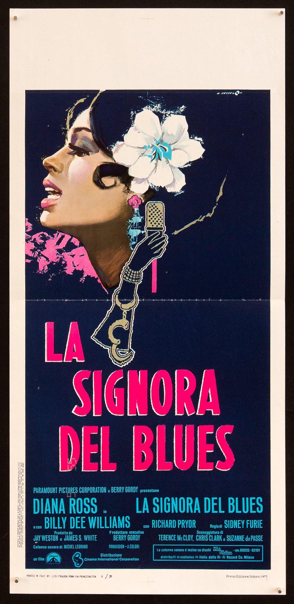 Lady Sings the Blues Original Vintage Movie Poster