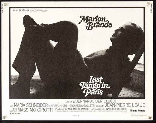 Last Tango In Paris Original Vintage Movie Poster
