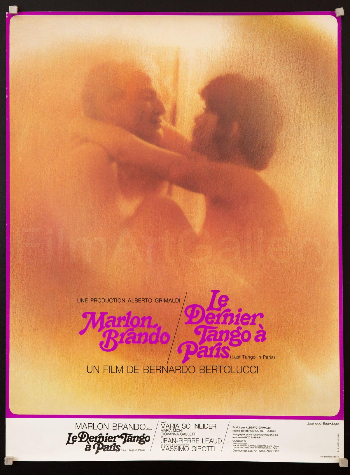 Last Tango In Paris Original Vintage Movie Poster
