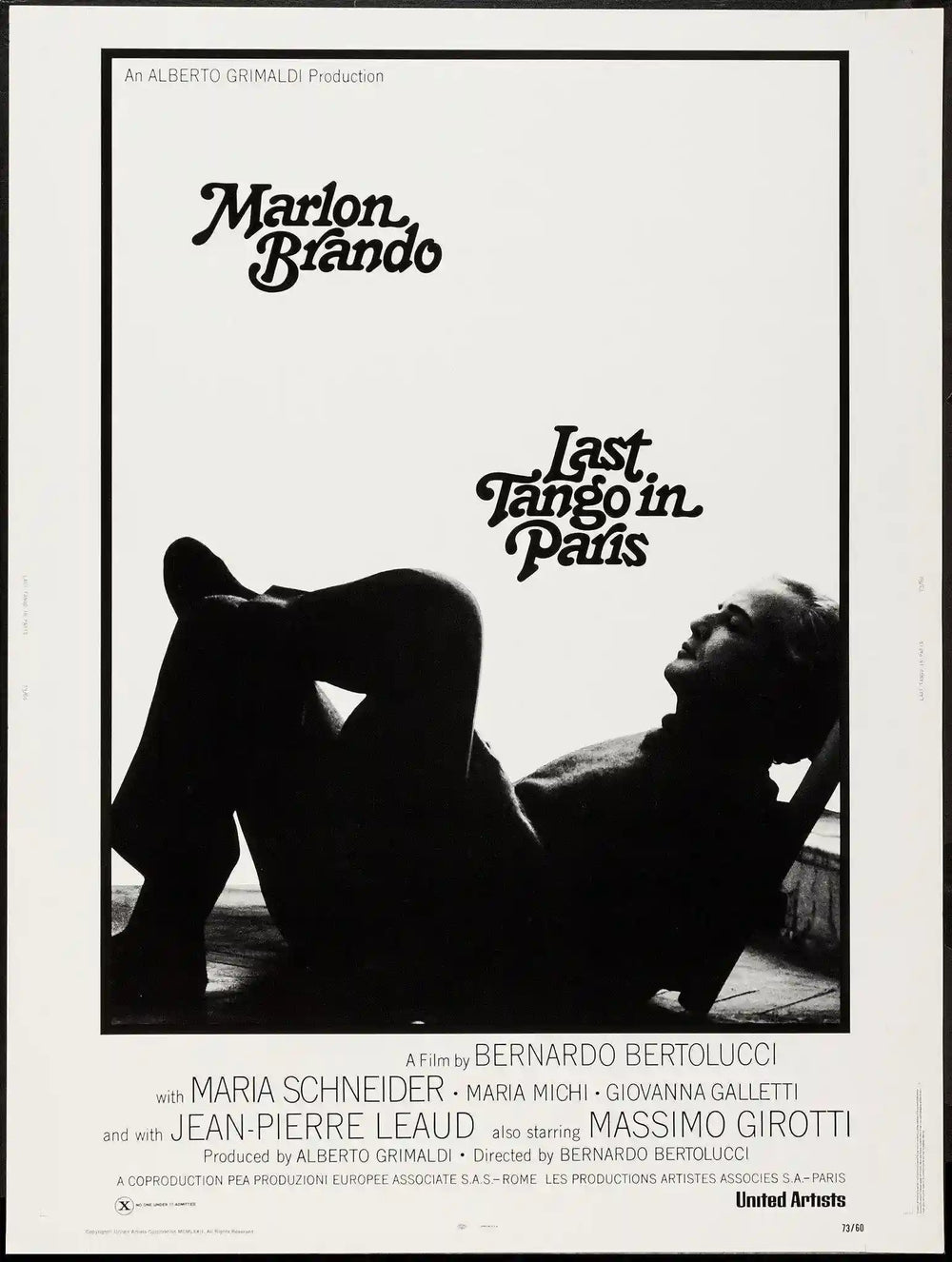 Last Tango In Paris Original Vintage Movie Poster