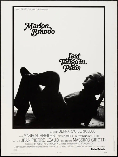 Last Tango In Paris Original Vintage Movie Poster