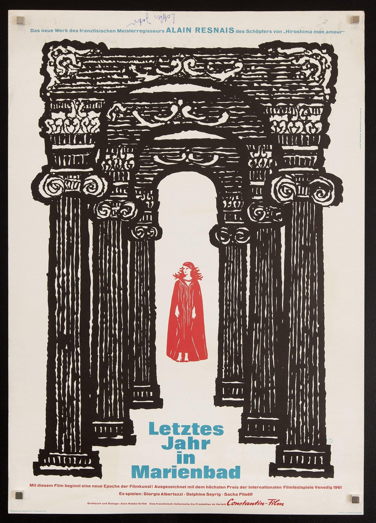 Last Year at Marienbad Original Vintage Movie Poster