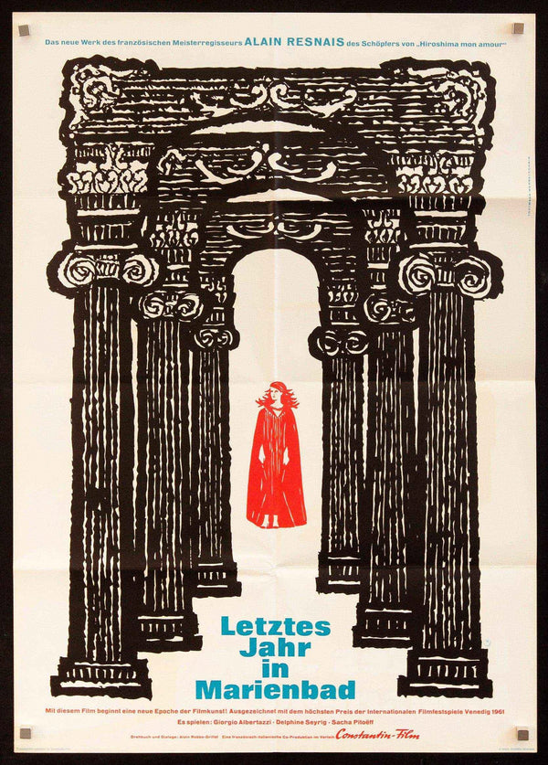 Last Year at Marienbad Original Vintage Movie Poster