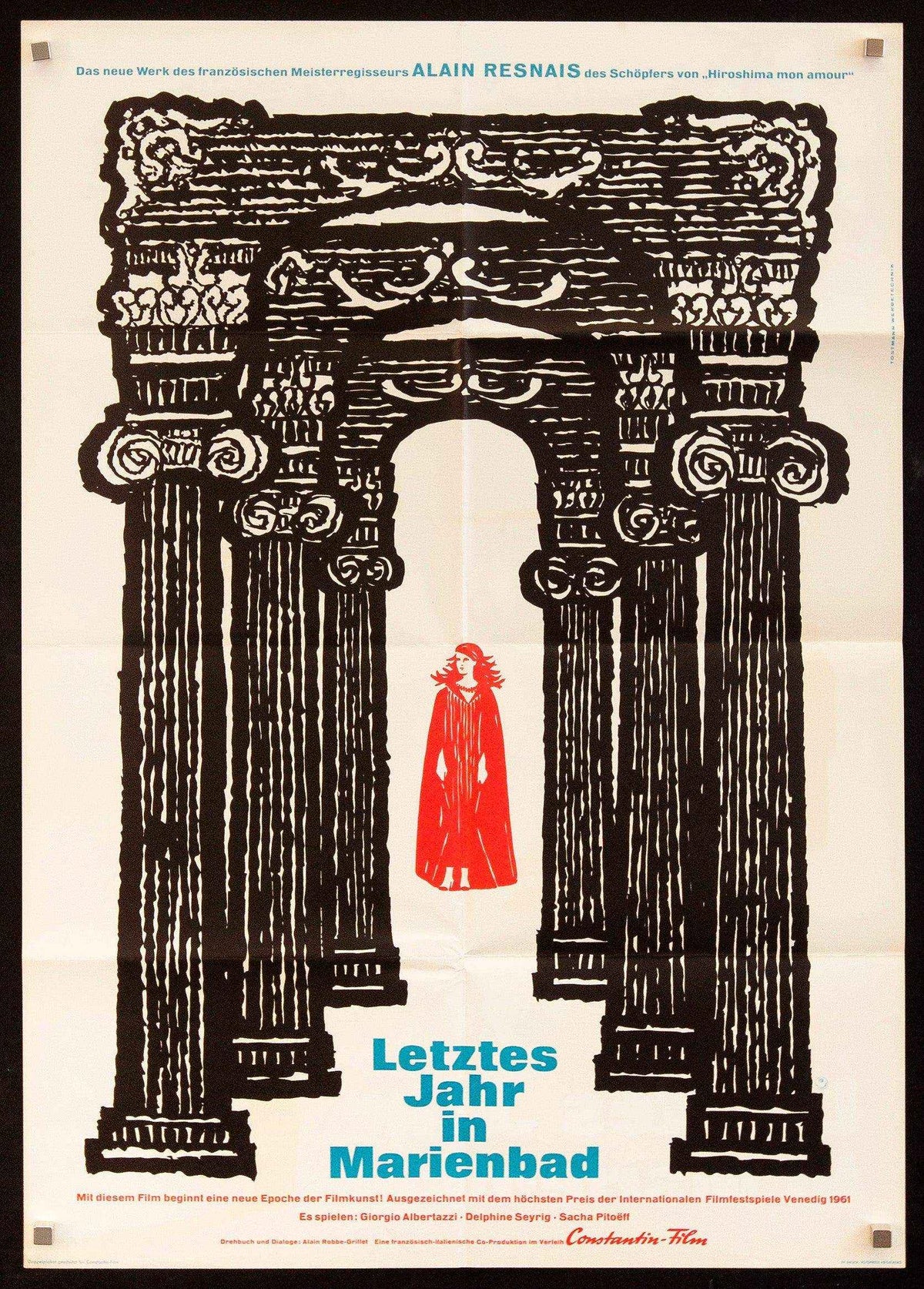 Last Year at Marienbad Original Vintage Movie Poster