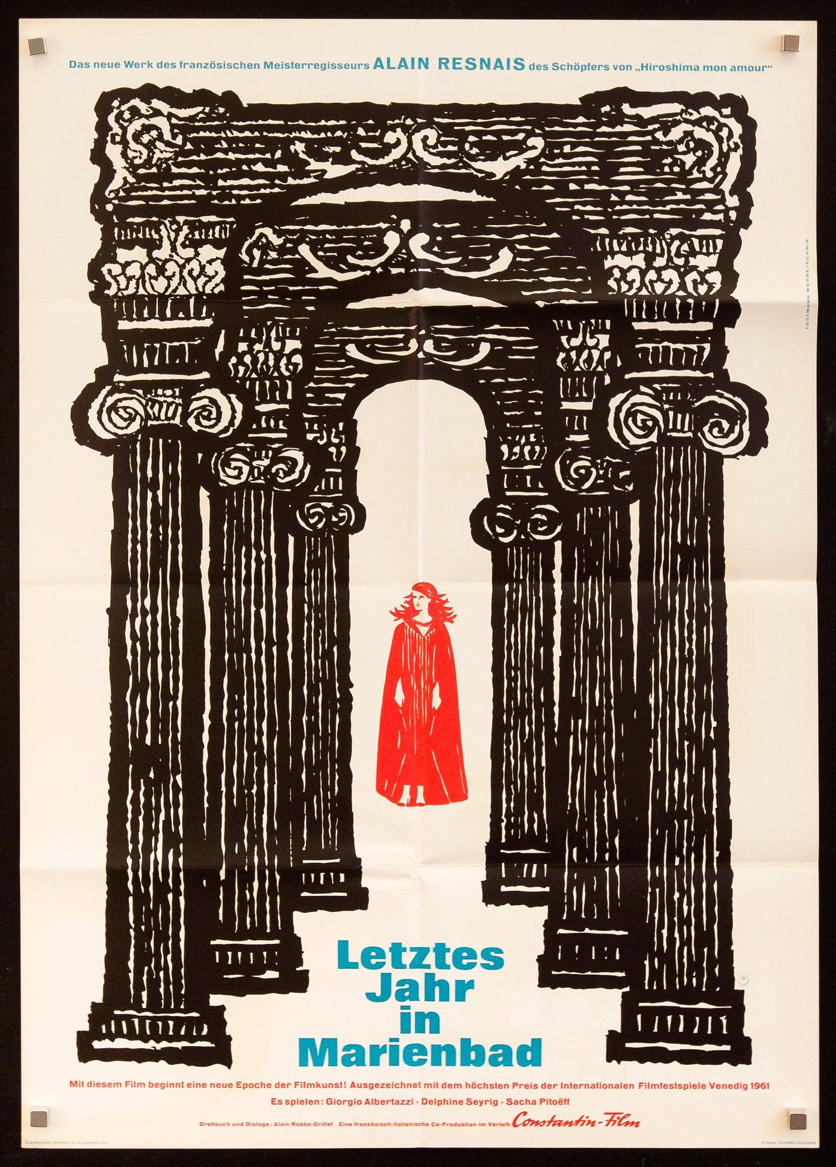 Last Year at Marienbad Original Vintage Movie Poster