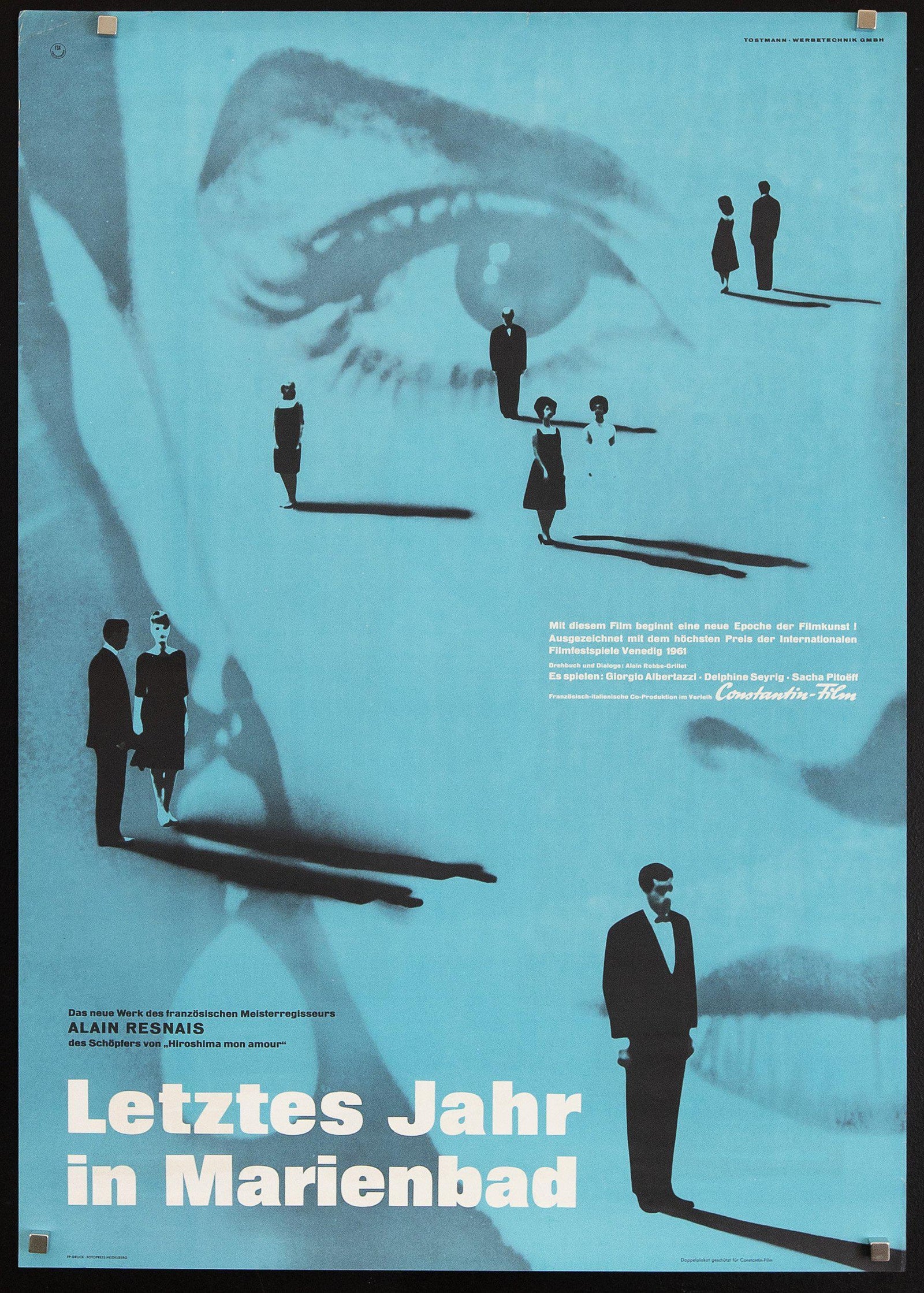 Last Year at Marienbad Original Vintage Movie Poster