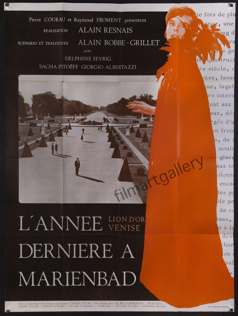 Last Year at Marienbad Original Vintage Movie Poster
