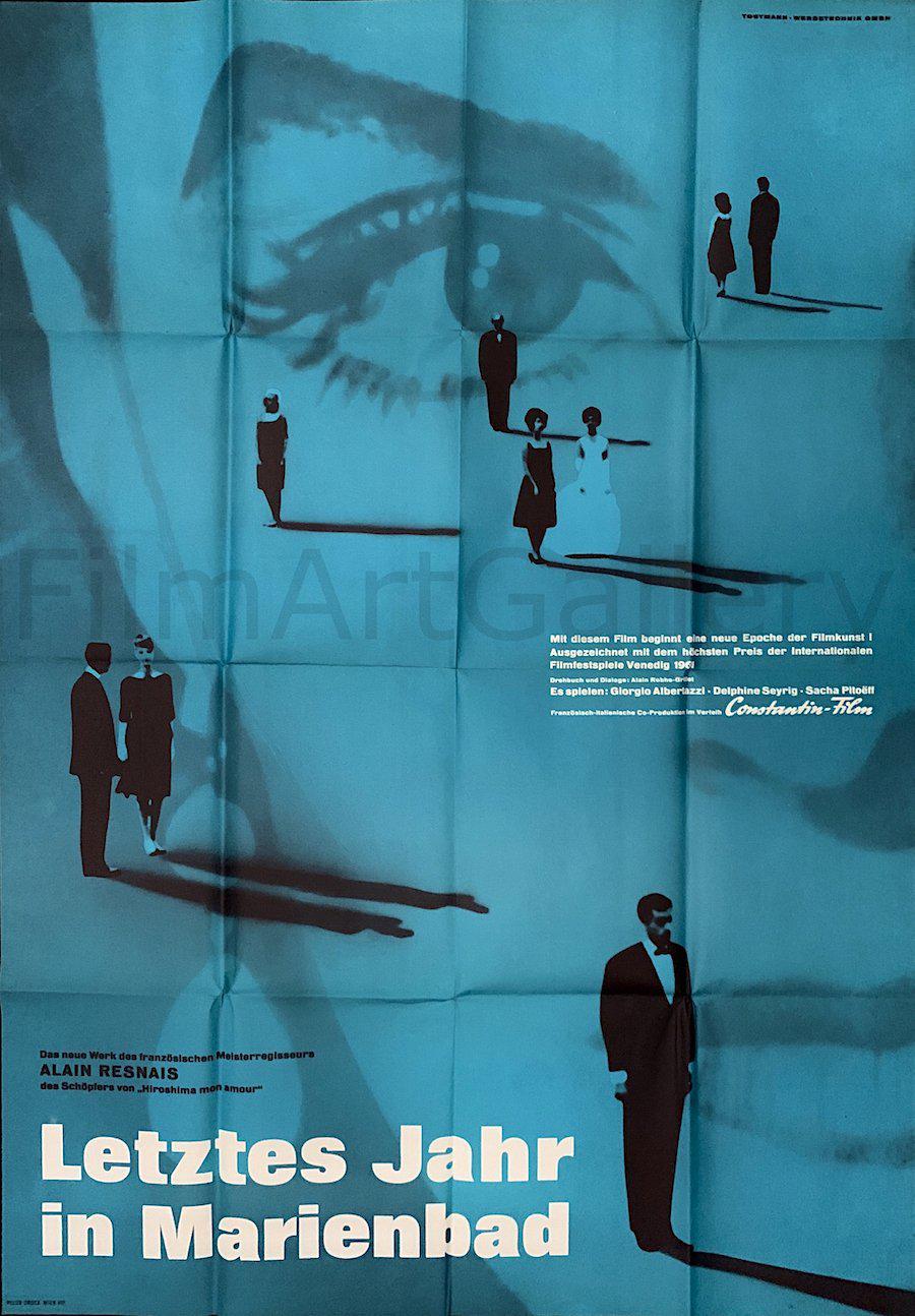 Last Year at Marienbad Original Vintage Movie Poster