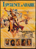 Lawrence of Arabia French small (23x32) Original Vintage Movie Poster