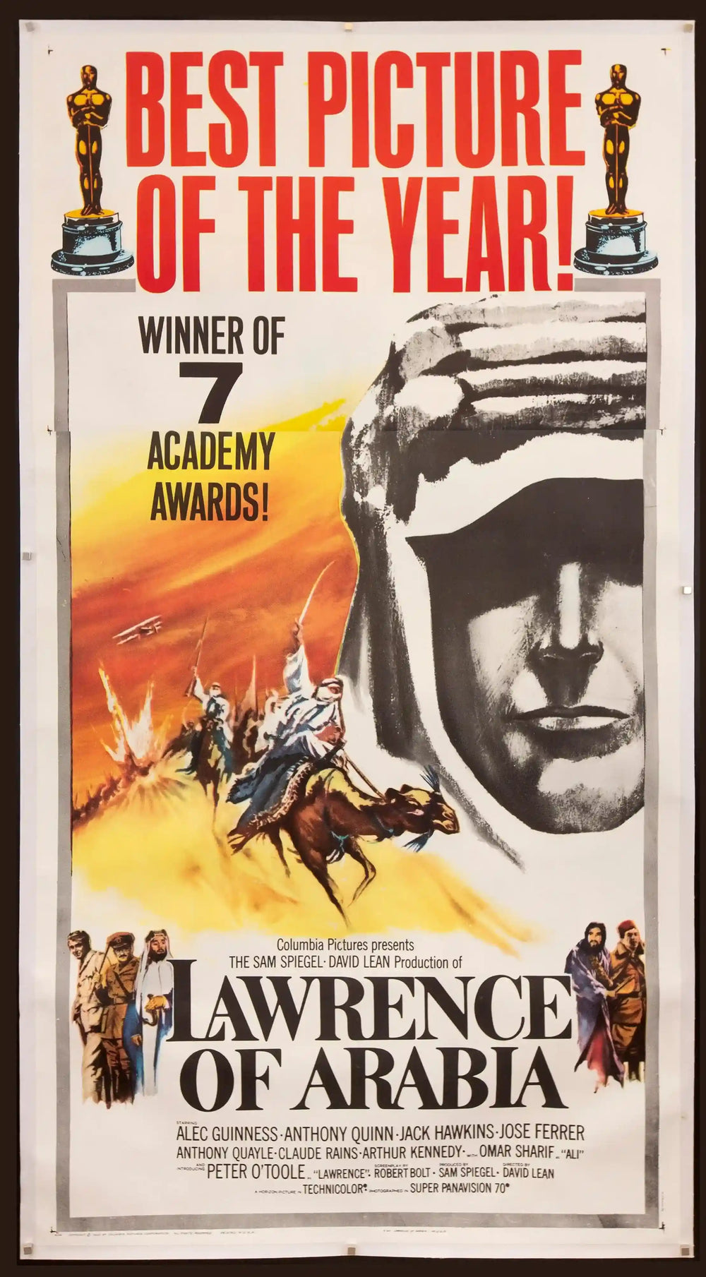 Lawrence of Arabia Original Vintage Movie Poster