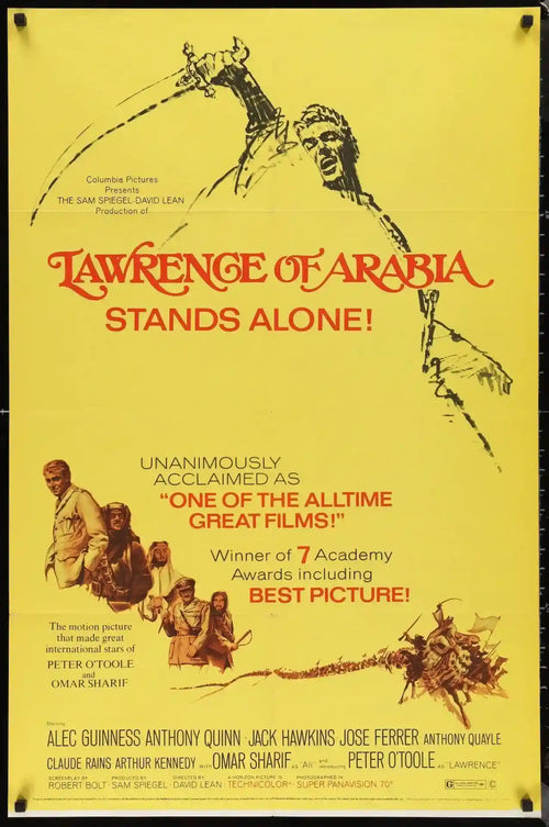 Lawrence of Arabia Original Vintage Movie Poster