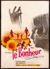 Le Bonheur French 1 panel (47x63) Original Vintage Movie Poster