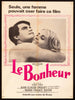 Le Bonheur French Small (23x32) Original Vintage Movie Poster