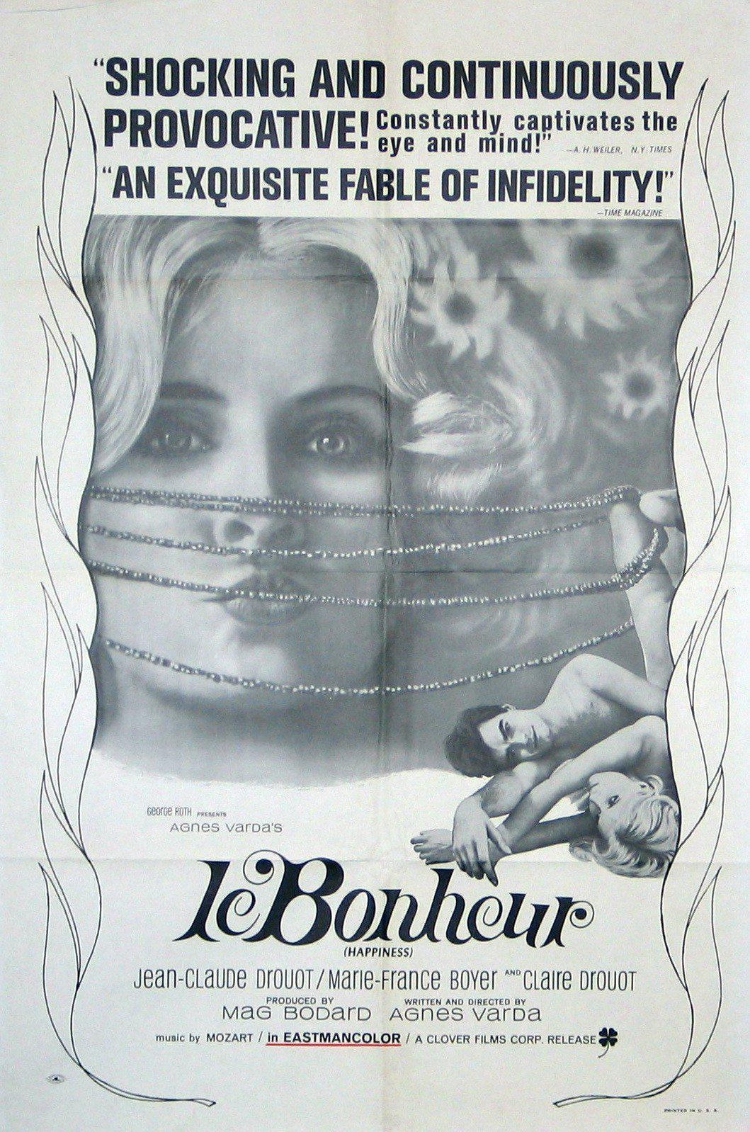 Le Bonheur Original Vintage Movie Poster