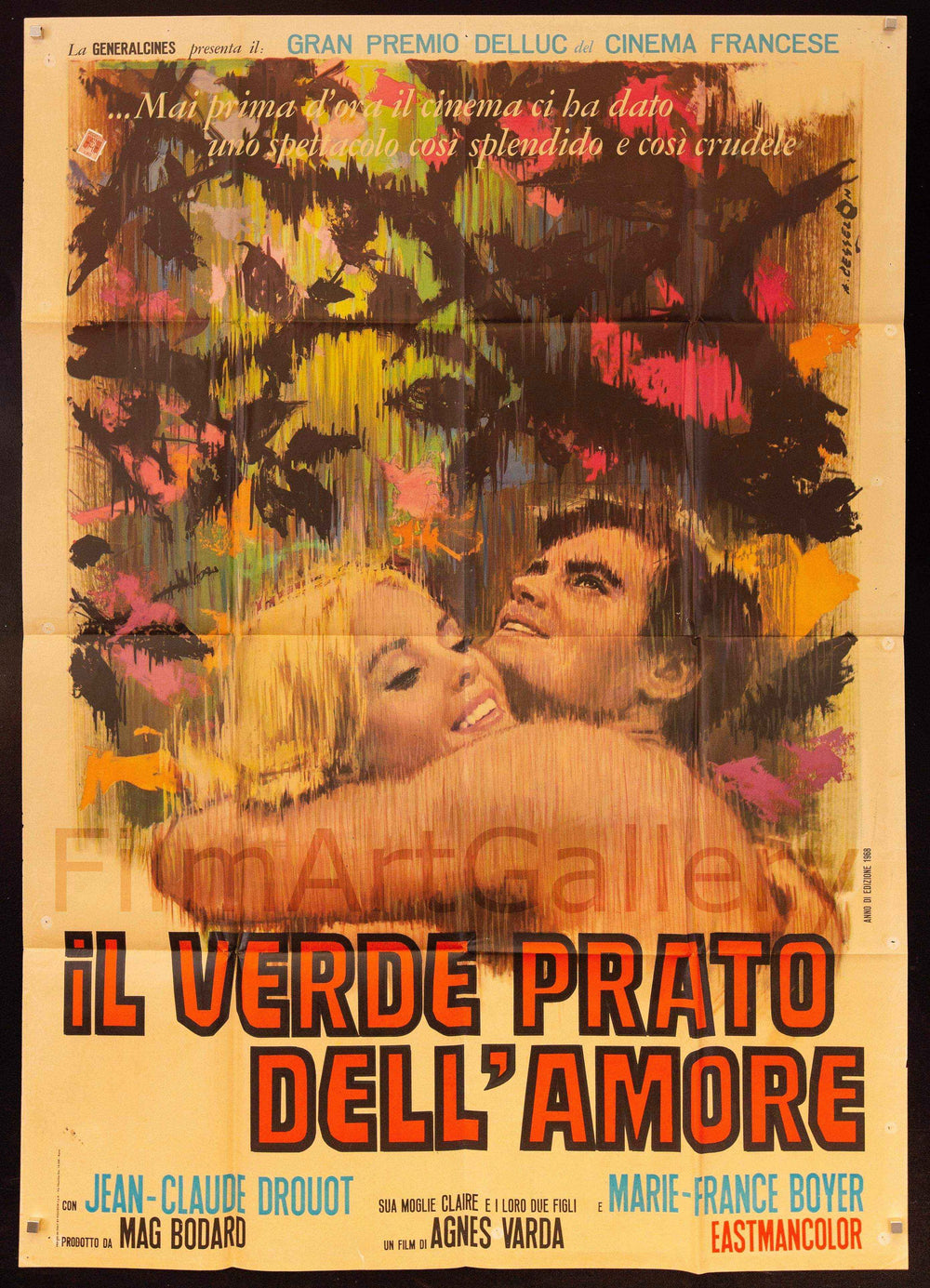Le Bonheur Original Vintage Movie Poster