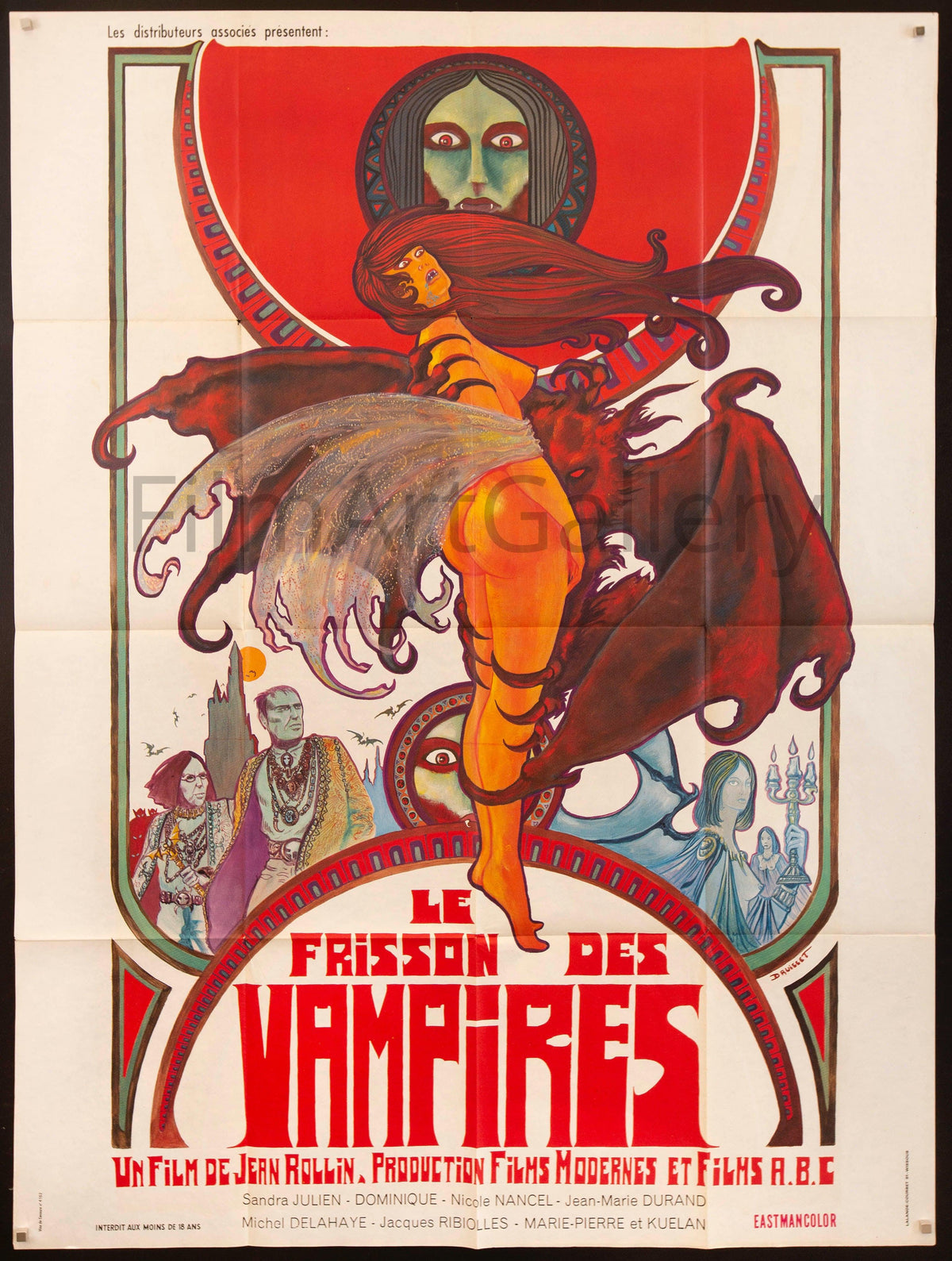 Le Frisson Des Vampires (Strange Things Happen at Night) Original Vintage Movie Poster