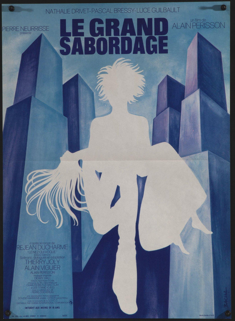 Le Grand Sabordage French mini (16x23) Original Vintage Movie Poster