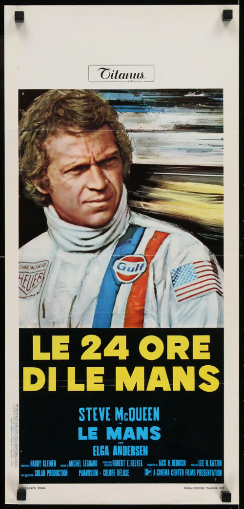 Le Mans Original Vintage Movie Poster