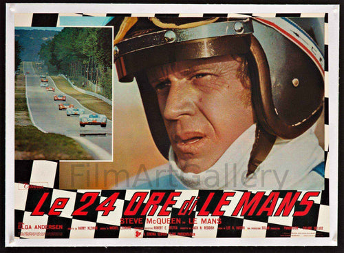 Le Mans Original Vintage Movie Poster