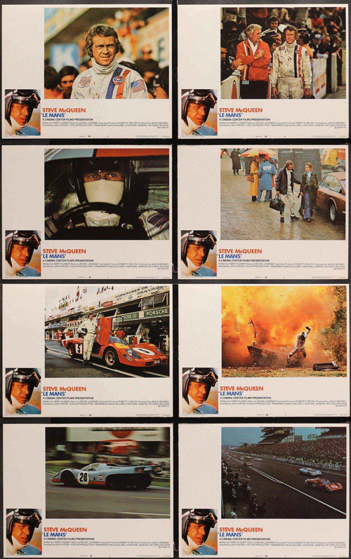 Le Mans Original Vintage Movie Poster