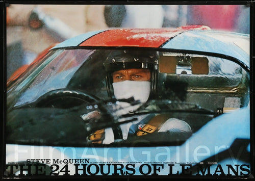 Le Mans Original Vintage Movie Poster