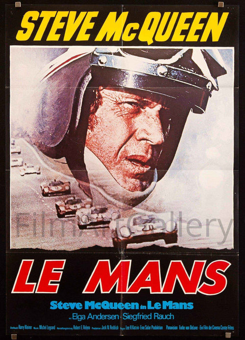 Le Mans Original Vintage Movie Poster