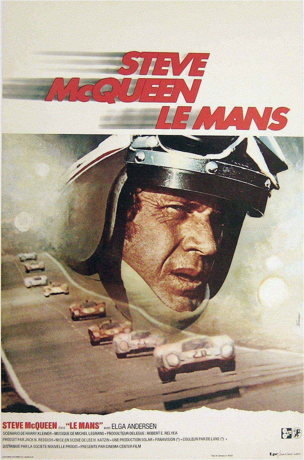 Le Mans Original Vintage Movie Poster