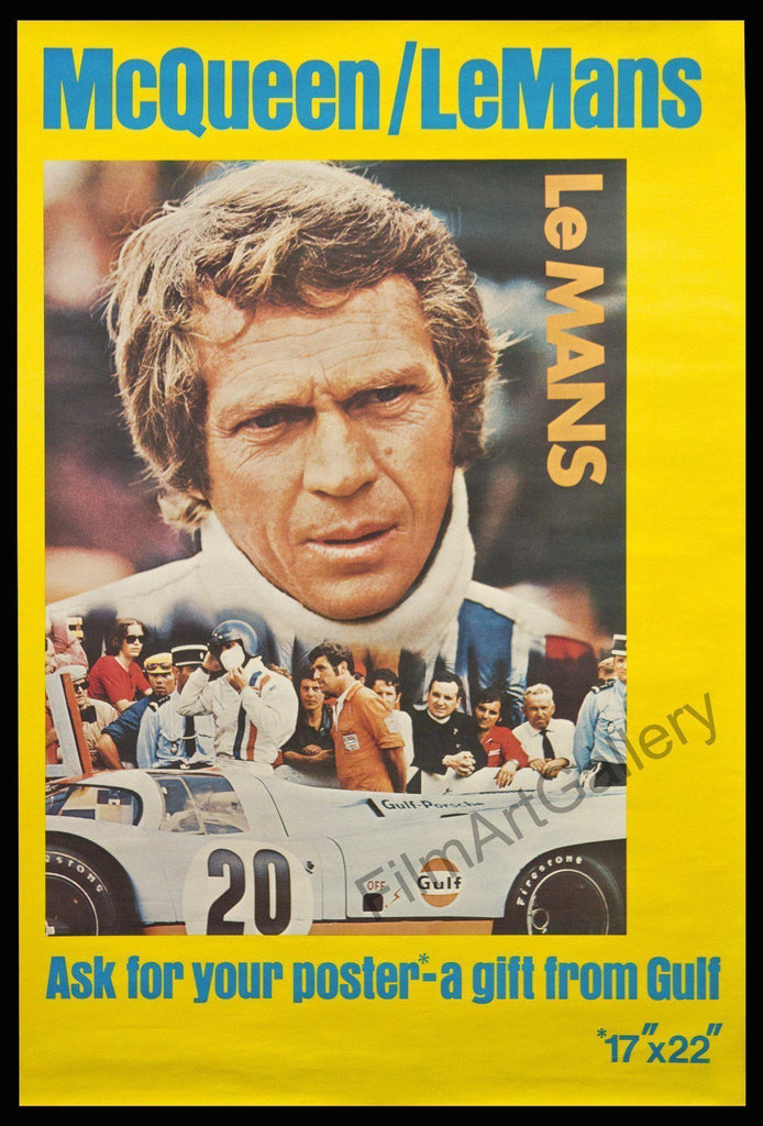Le Mans Original Vintage Movie Poster