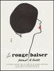 Le Rouge Baiser Original Vintage Movie Poster