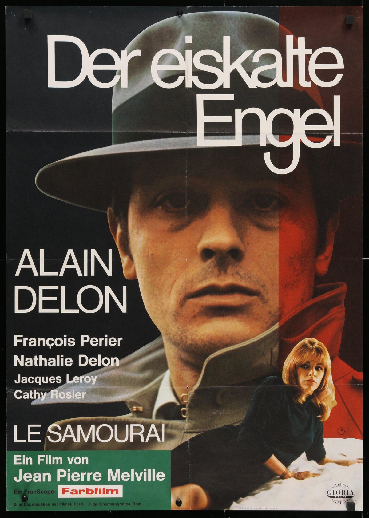 Le Samourai Original Vintage Movie Poster