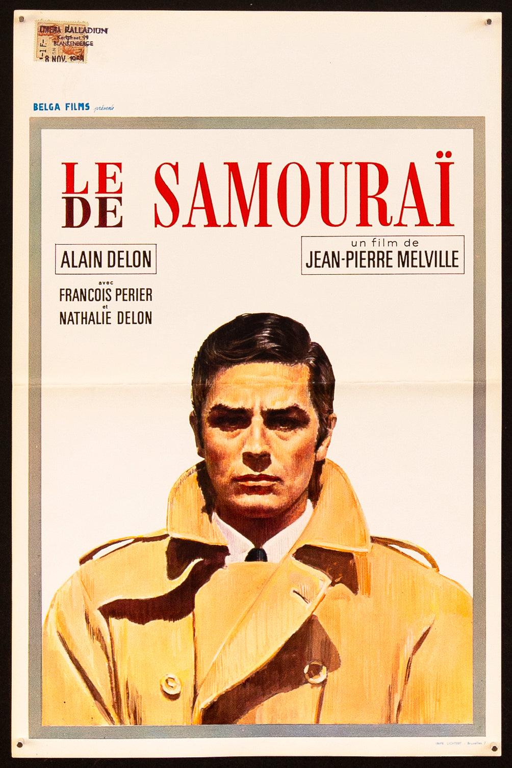 Le Samourai Original Vintage Movie Poster