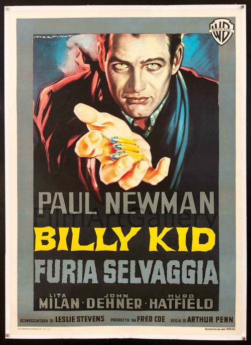 Left Handed Gun Original Vintage Movie Poster