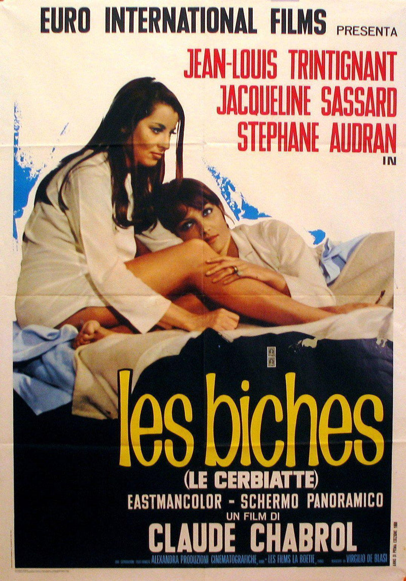 Les Biches Italian 2 foglio (39x55) Original Vintage Movie Poster