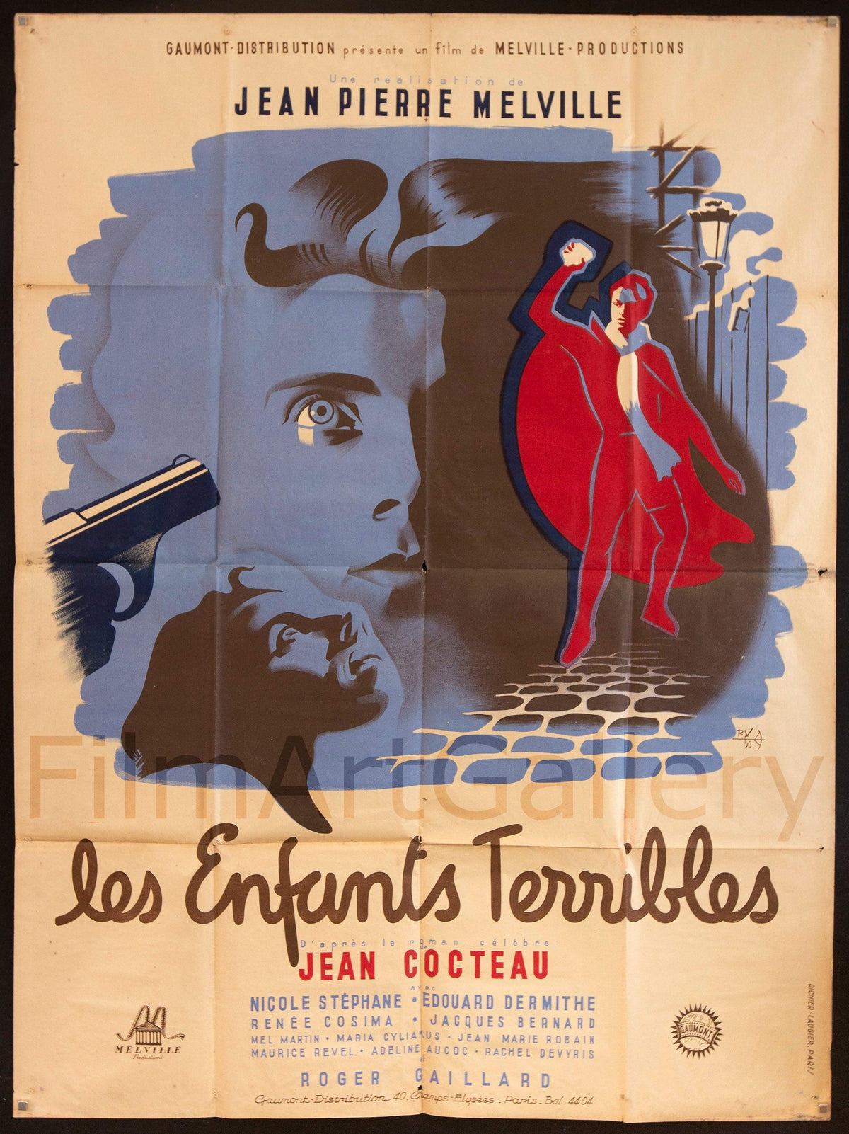 Les Enfants Terribles Original Vintage Movie Poster