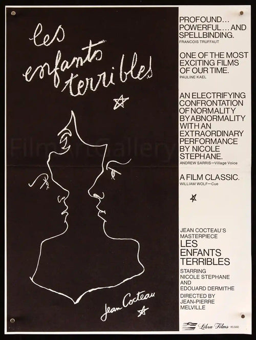 Les Enfants Terribles Original Vintage Movie Poster