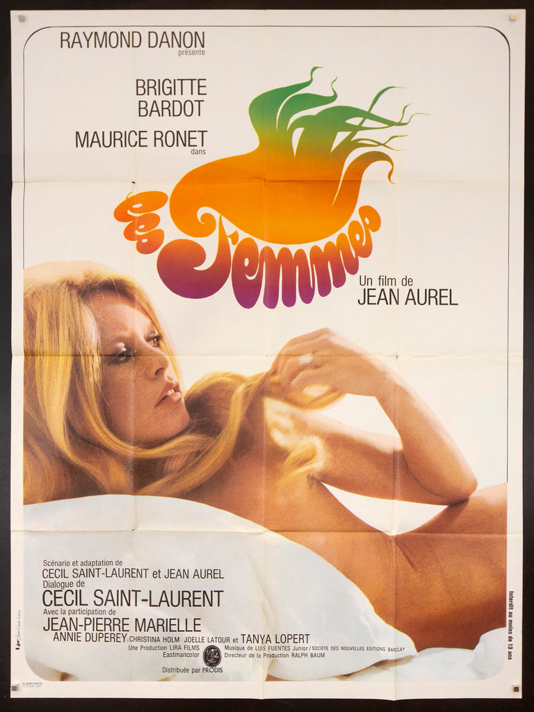 Les Femmes French 1 panel (47x63) Original Vintage Movie Poster