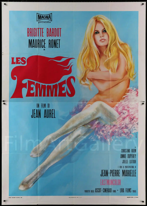 Les Femmes Original Vintage Movie Poster