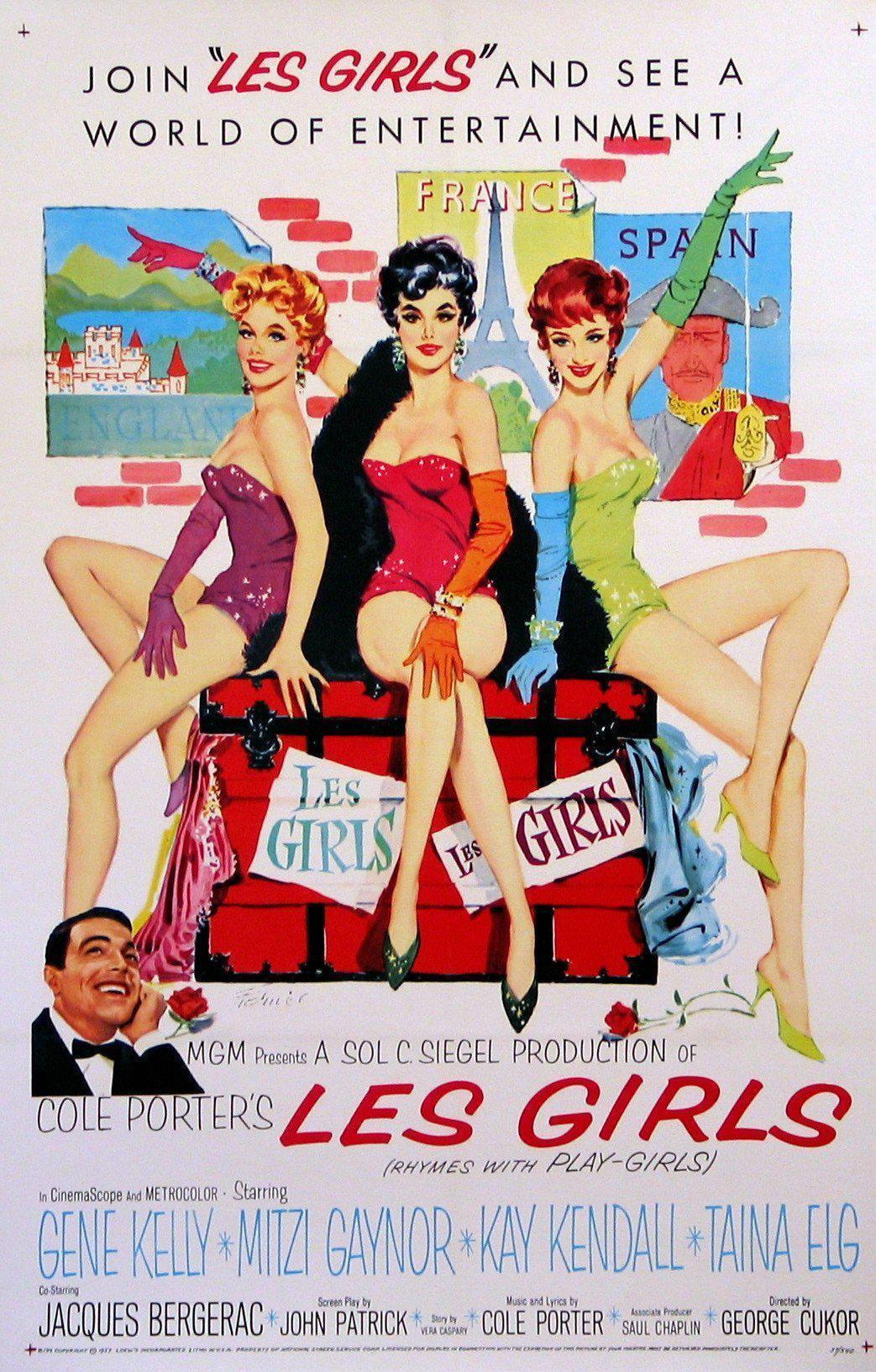 Les Girls Original Vintage Movie Poster