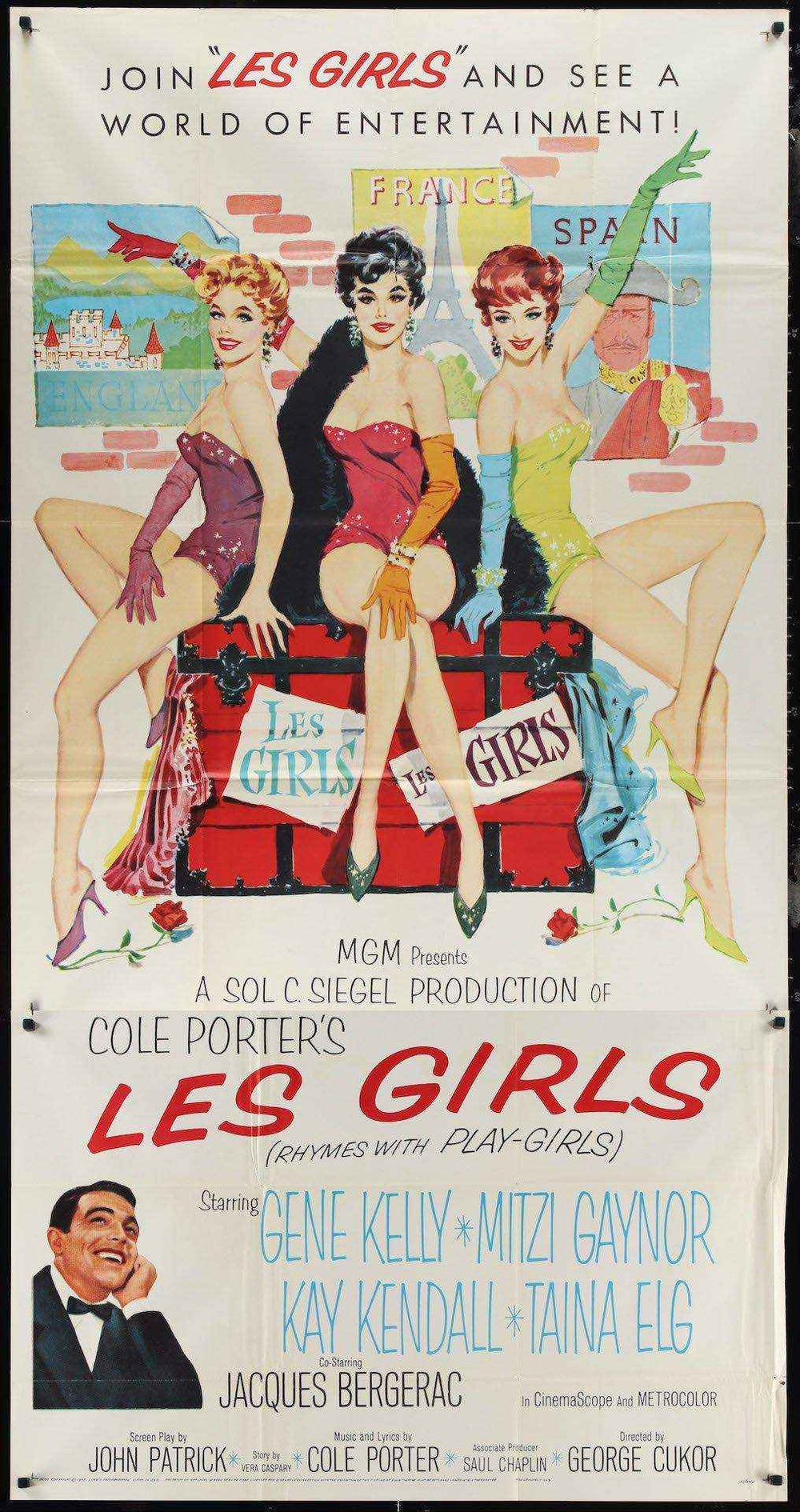 Les Girls Original Vintage Movie Poster