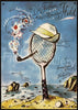 Les Vacances de Monsieur Hulot (Mr. Hulot's Holiday) German A1 (23x33) Original Vintage Movie Poster