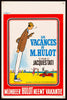 Les Vacances de Monsieur Hulot (Mr. Hulot's Holiday) Original Vintage Movie Poster