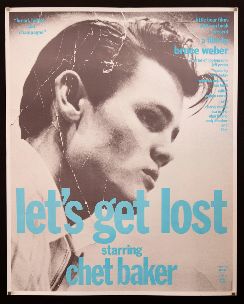 Let's Get Lost Movie Poster 1988 37x46 - Film Art Gallery