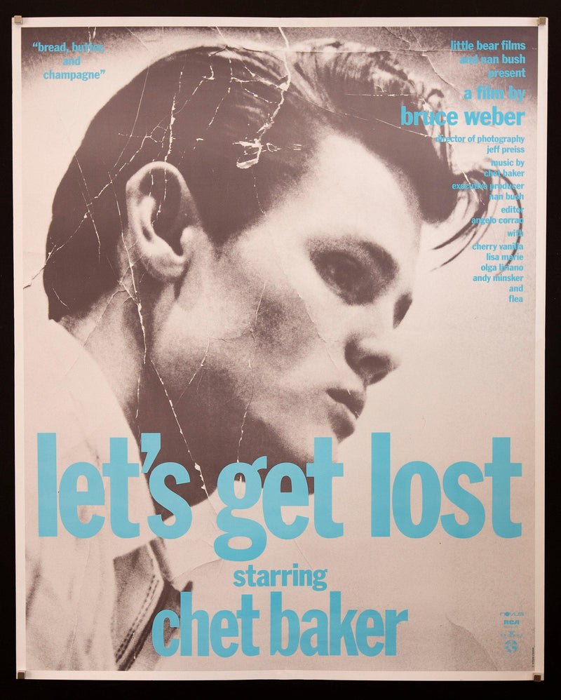 Let's Get Lost 37x46 Original Vintage Movie Poster