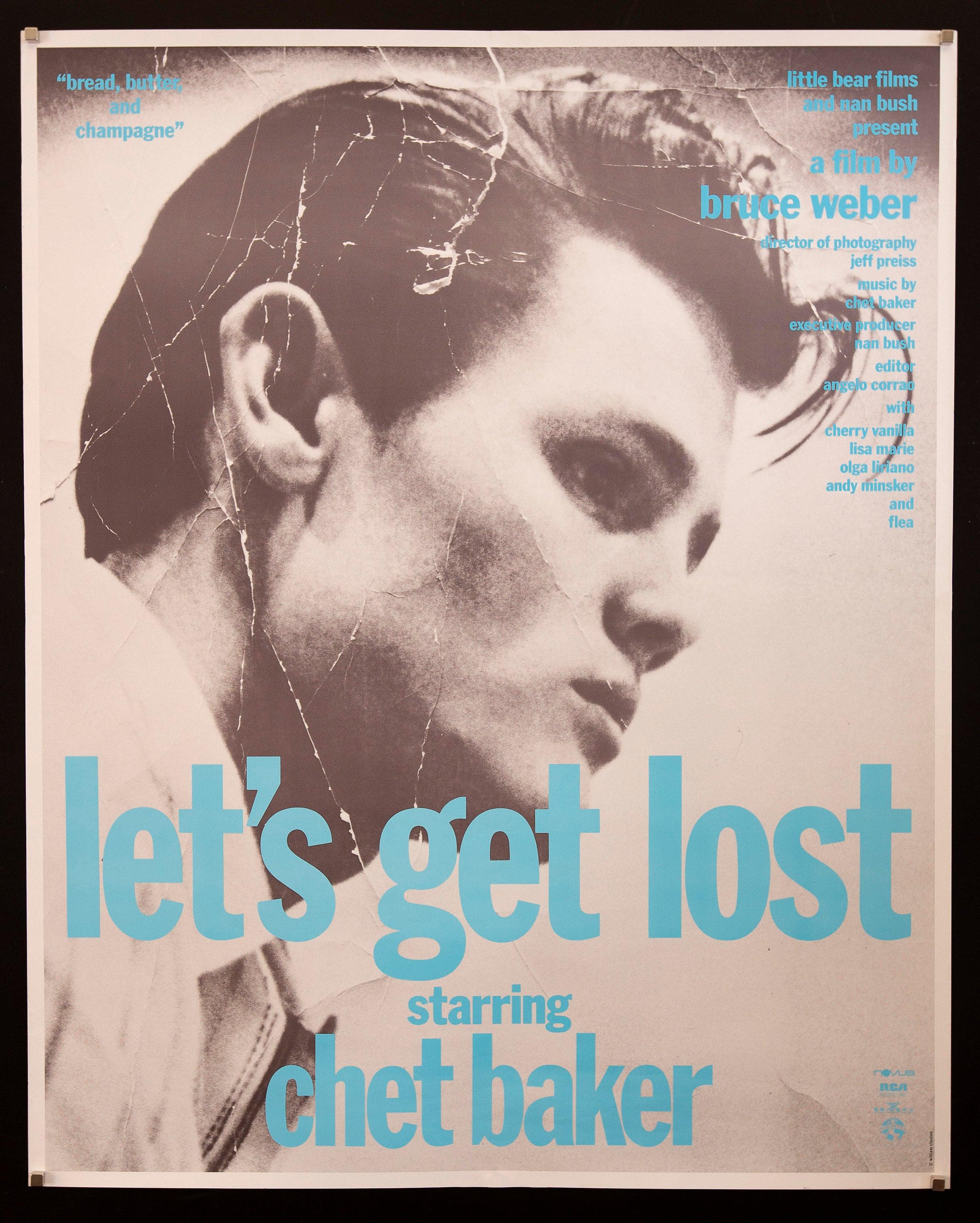 Let's Get Lost Movie Poster 1988 37x46