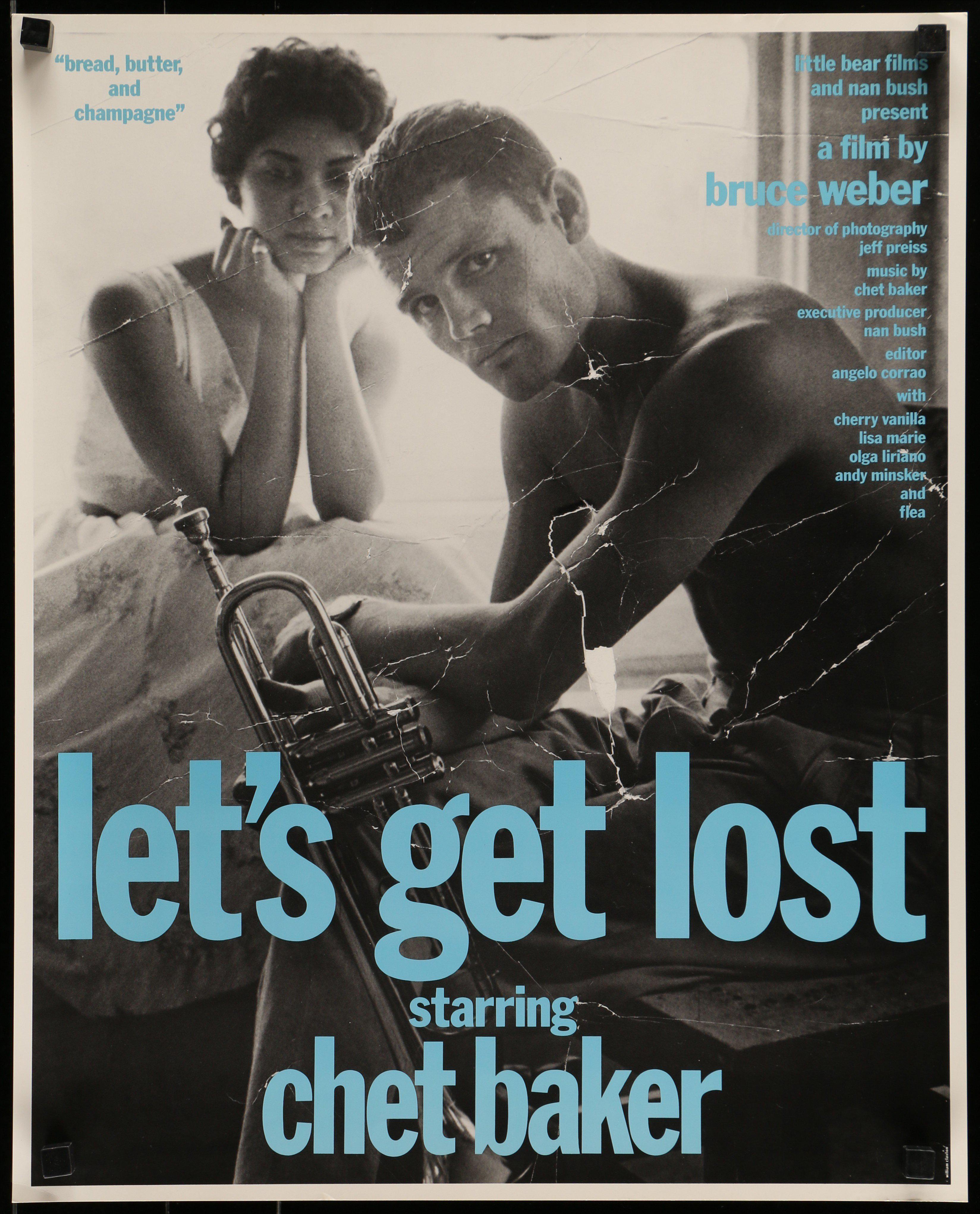 Let's Get Lost Movie Poster 1993 Japanese 1 panel (20x29)