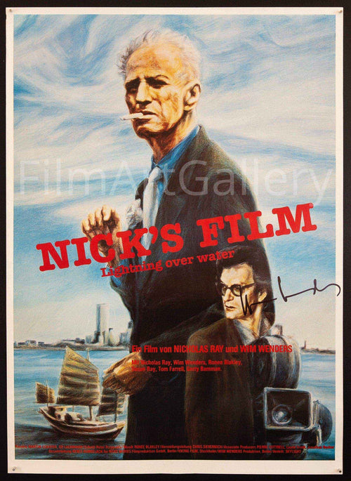 Lightning Over Water Original Vintage Movie Poster
