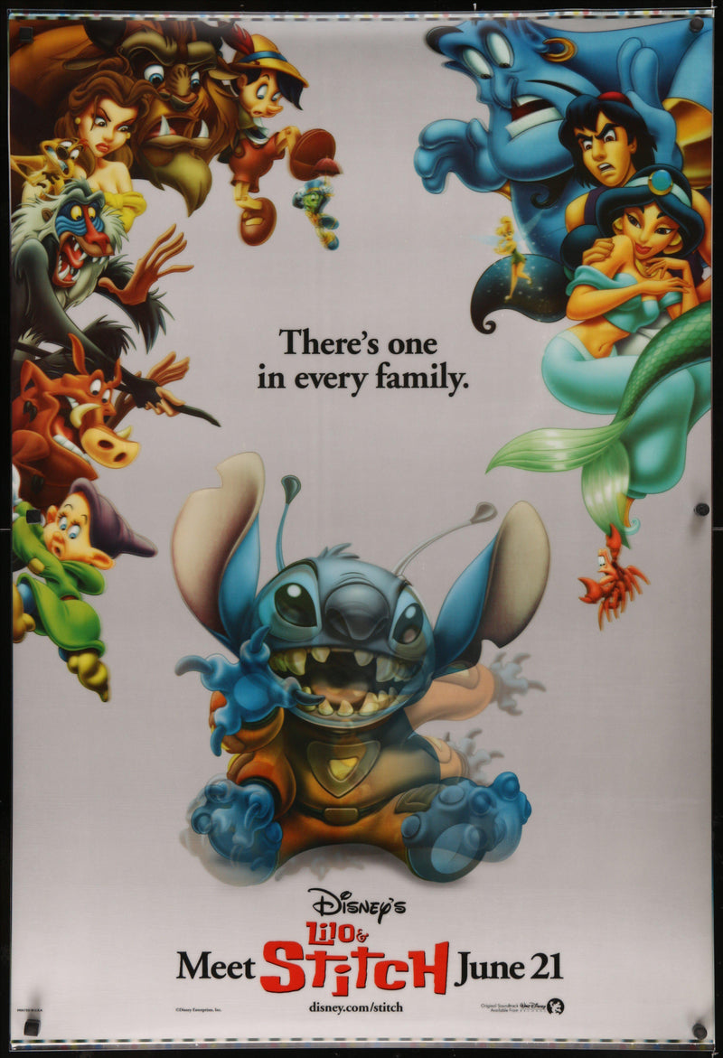 Lilo and Stitch 1 Sheet (27x41) Original Vintage Movie Poster